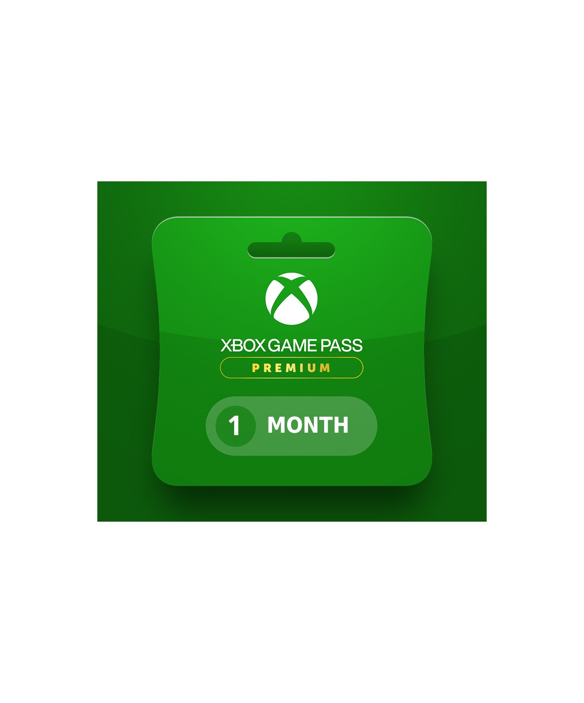 XBOX Game Pass Premium - 1 Month Subscription Card NON-STACKABLE Xbox One Key EUROPE